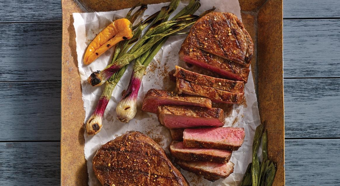 4 (10 oz.) Boneless New York Strips